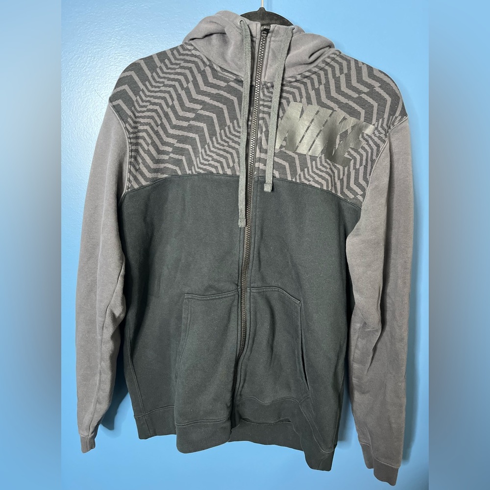 Nike hooded zip up